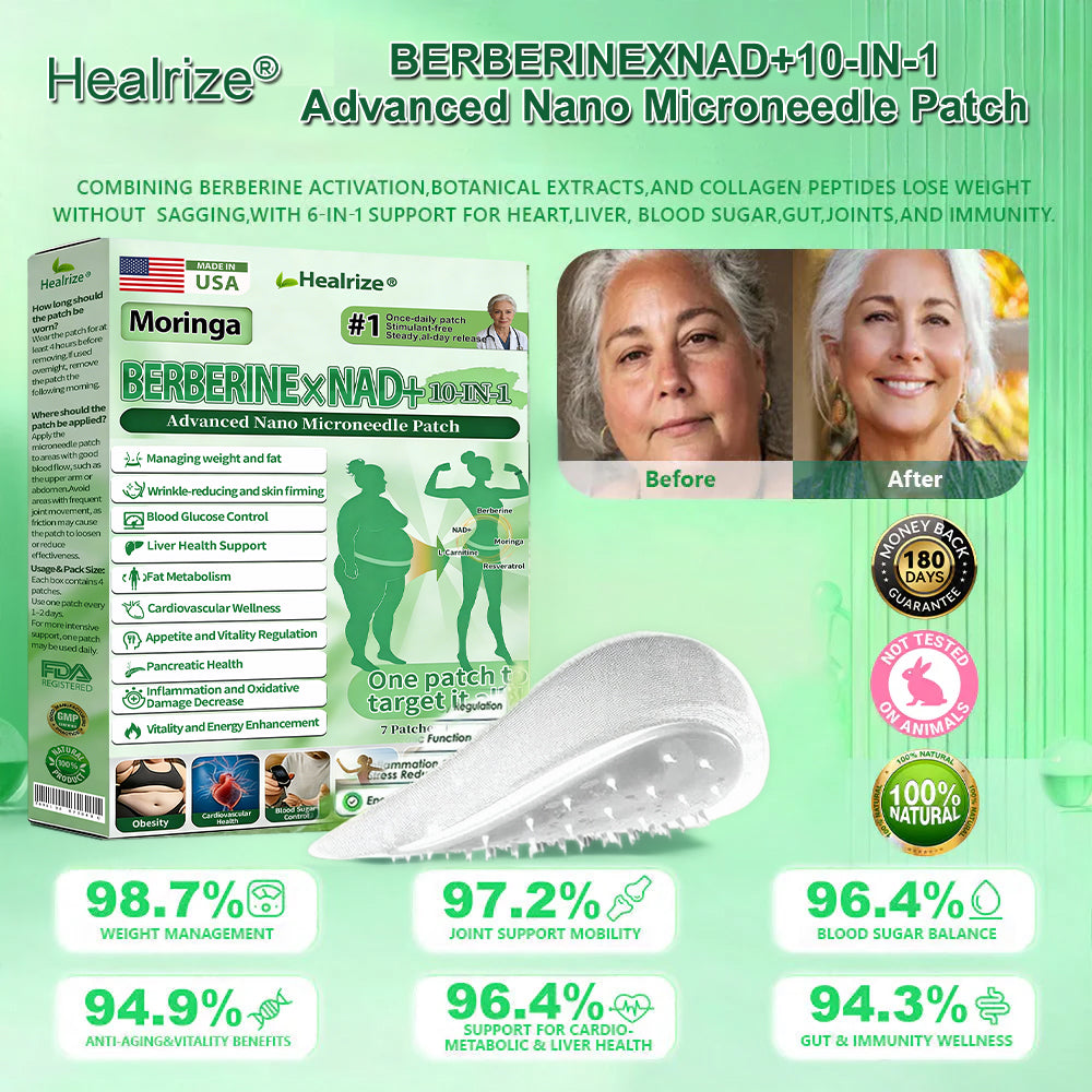 【𝐿𝑎𝑠𝑡 𝐷𝑎𝑦 𝑃𝑟𝑜𝑚𝑜𝑡𝑖𝑜𝑛 80% 𝑂𝐹𝐹】💇‍♀️𝐻𝑒𝑎𝑙𝑟𝑖𝑧𝑒® 𝑀𝑜𝑟𝑖𝑛𝑔𝑎 · 𝐵𝑒𝑟𝑏𝑒𝑟𝑖𝑛𝑒 × 𝑁𝐴𝐷+10-𝑖𝑛-1 𝐴𝑑𝑣𝑎𝑛𝑐𝑒𝑑 𝑁𝑎𝑛𝑜 𝑀𝑖𝑐𝑟𝑜𝑛𝑒𝑒𝑑𝑙𝑒 𝑃𝑎𝑡𝑐ℎ✨𝟩 𝑃𝑎𝑡𝑐ℎ𝑒𝑠 𝑃𝑒𝑟 𝐵𝑜𝑥 · 𝑂𝑛𝑒-𝑊𝑒𝑒𝑘 𝑆𝑢𝑝𝑝𝑙𝑦🌿