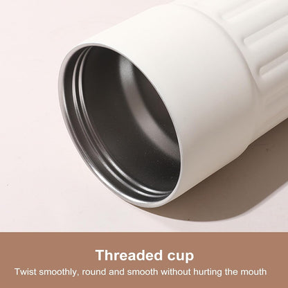 🎁🎁Christmas gift🎁450ml Stainless Steel Travel Mug with Temperature Display - Vacuum Insulated Bottle. Stainless Steel Insulated Cup. Portable Coffee Bottle Cap