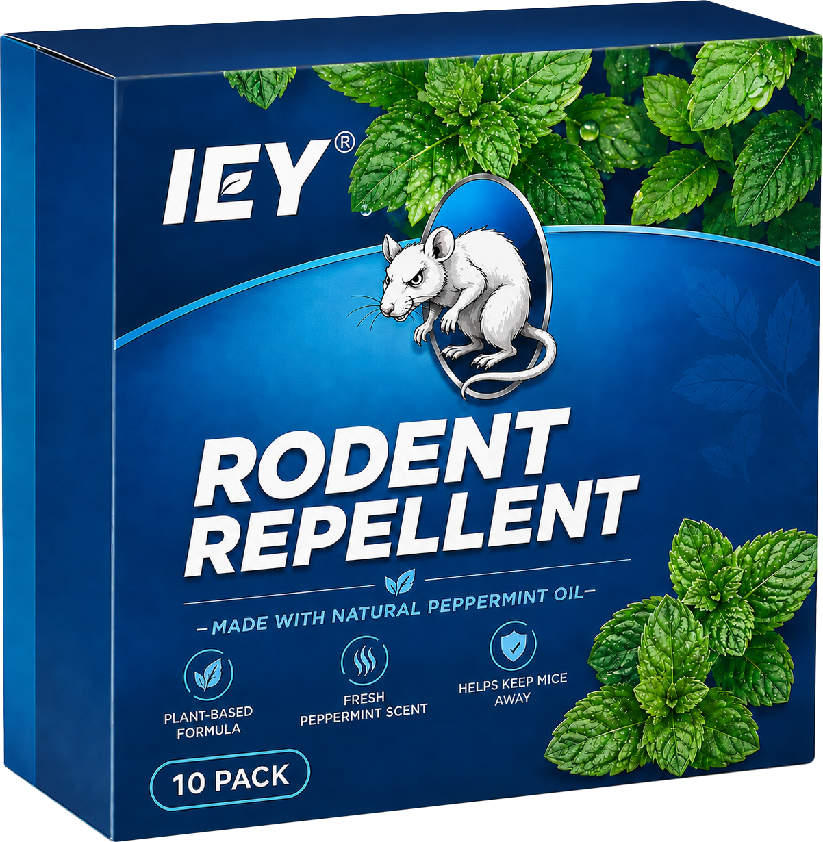 💥LAST DAY SALE 50%OFF💥🟢 Natural Peppermint Rodent Repellent Tablets – 10 Pack